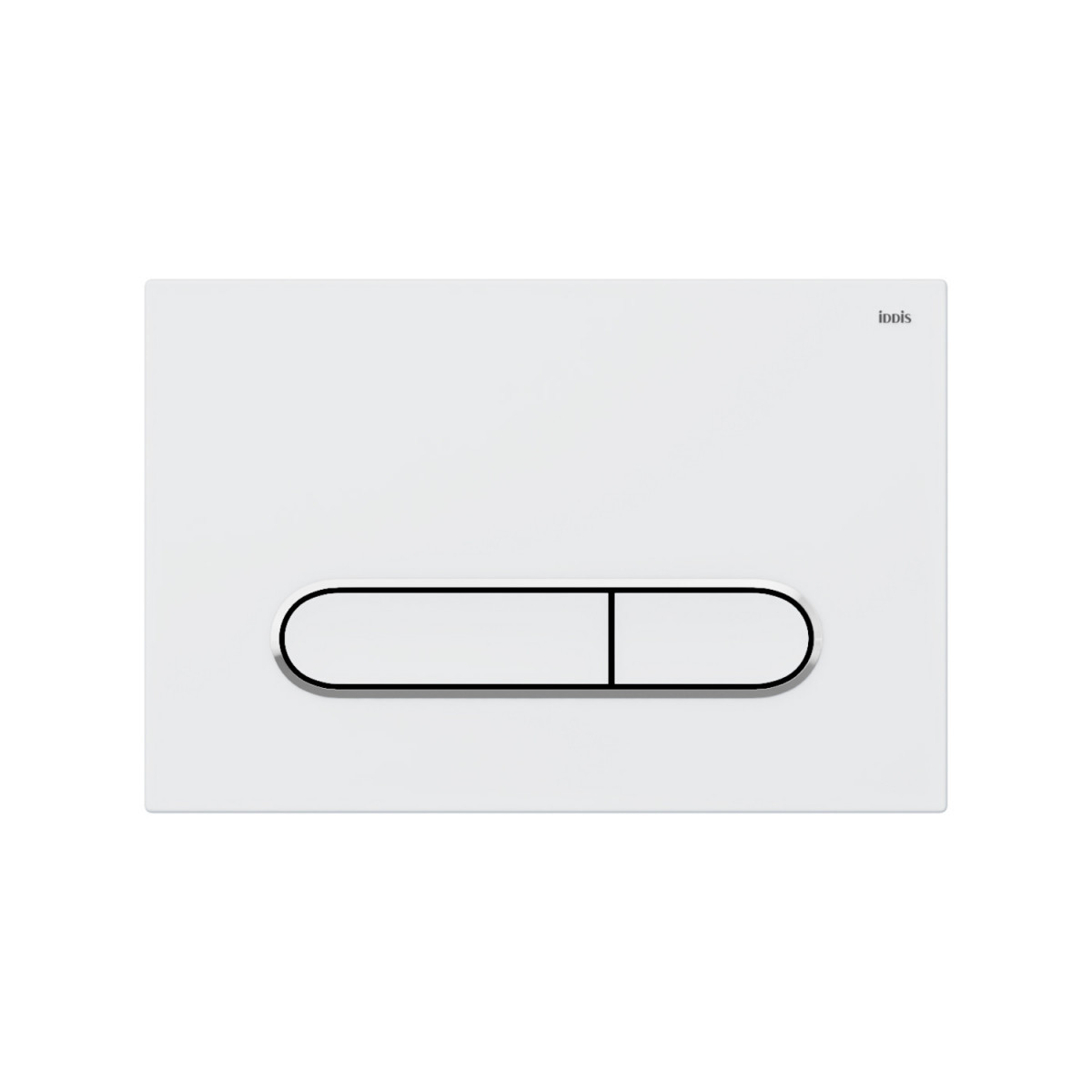 Кнопка смыва IDDIS Unifix UNI01WCi77 (белый матовый)