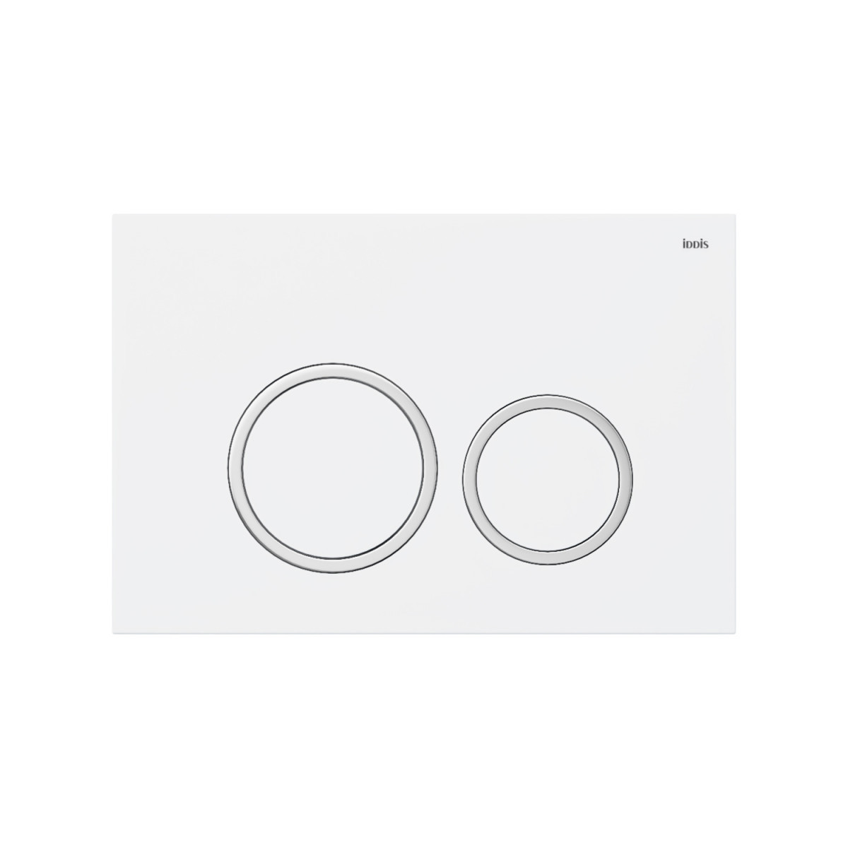 Кнопка смыва IDDIS Unifix UNI03WCi77 (белый матовый)