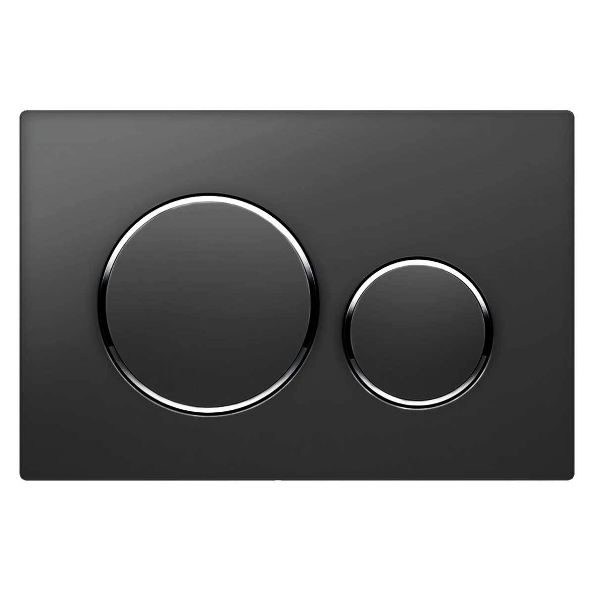 Кнопка смыва Vincea VFP-005MB (черный матовый)