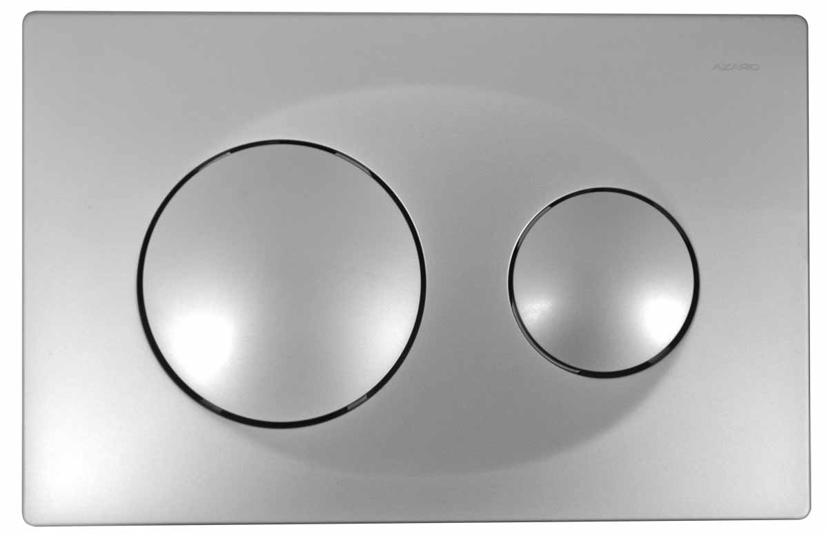 Кнопка смыва Azario AZ-8200-0010 (хром матовый)
