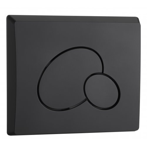 Кнопка смыва WeltWasser WW Marberg 410 RD MT-BL 10000010234 (черный матовый)
