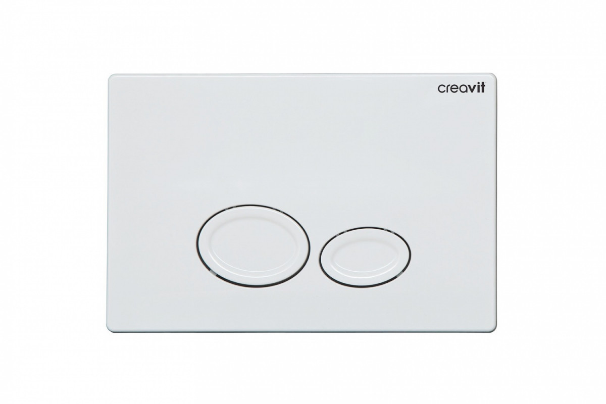Кнопка смыва Creavit Drop GP2001.00 (белый)