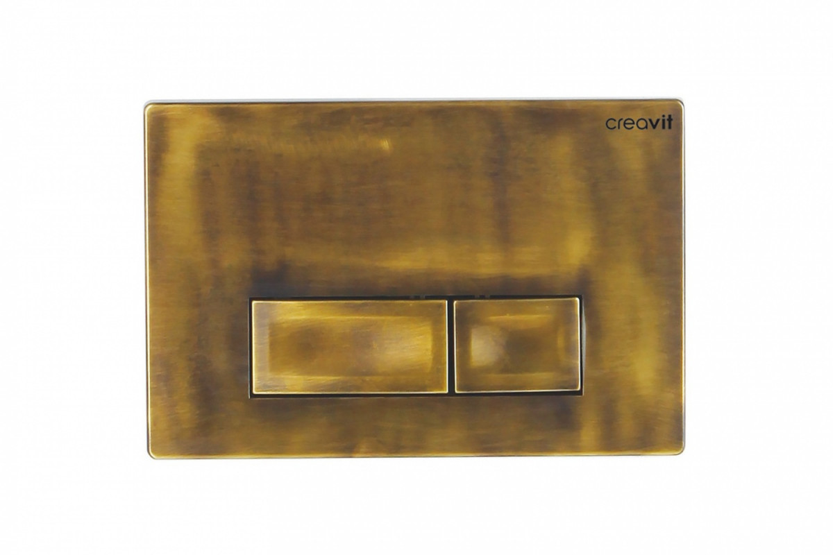 Кнопка смыва Creavit Ore GP3007.00 (бронза)