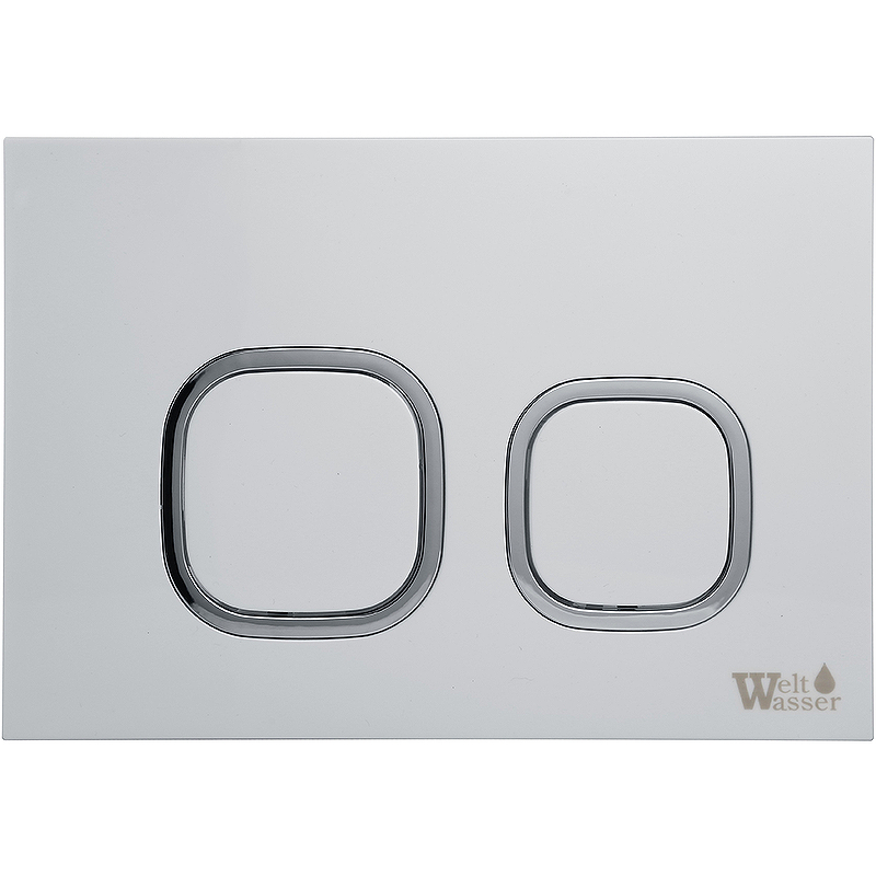 Кнопка смыва WeltWasser WW Amberg RD-WT 10000005629 (белый)