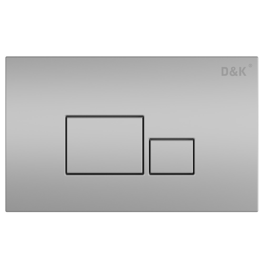 Кнопка смыва D&K Quadro DB1519002 (хром)