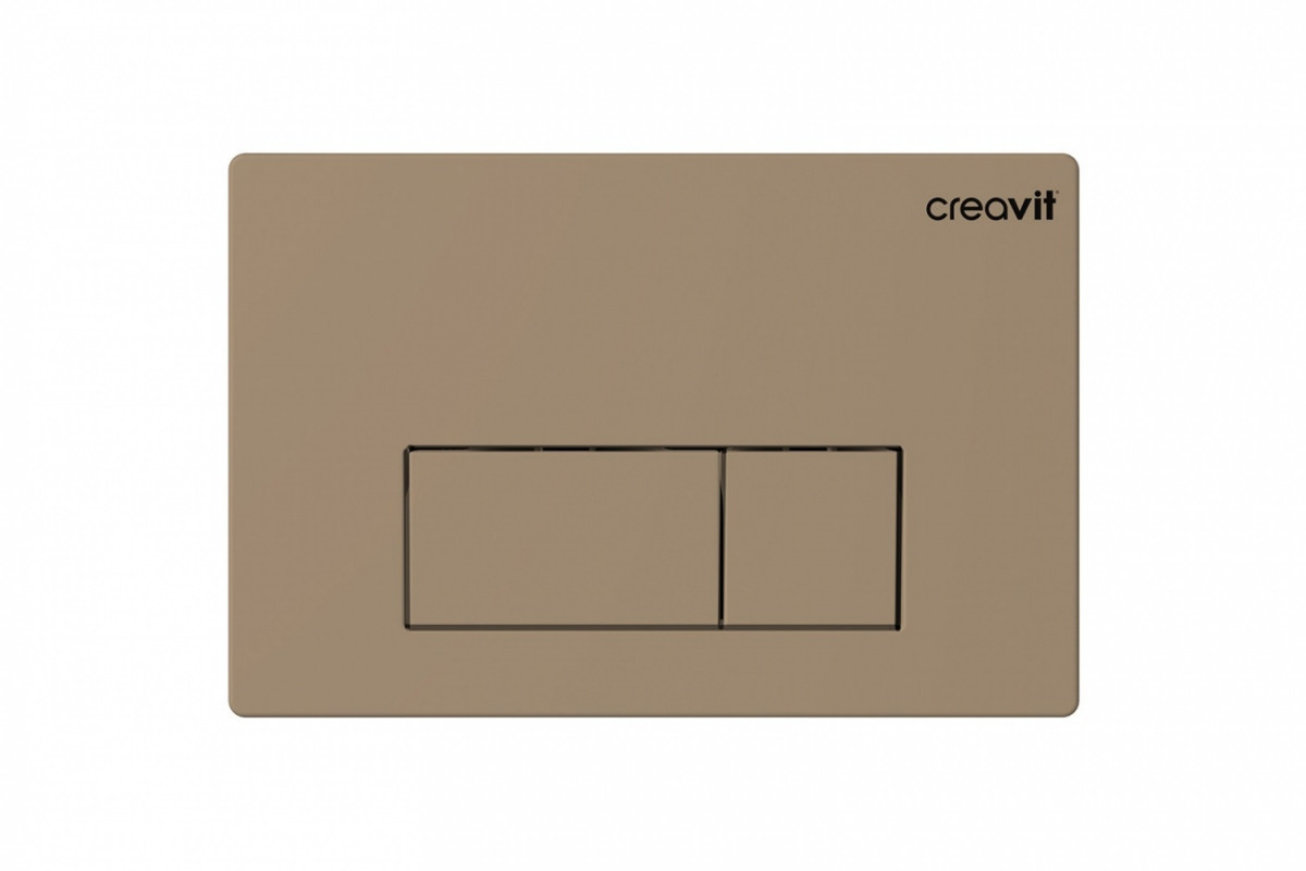 Кнопка смыва Creavit Arc GP8002.06 (капучино матовый)