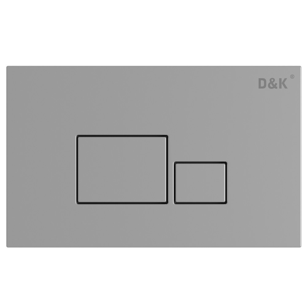 Кнопка смыва D&K Quadro DB1519001 (хром)