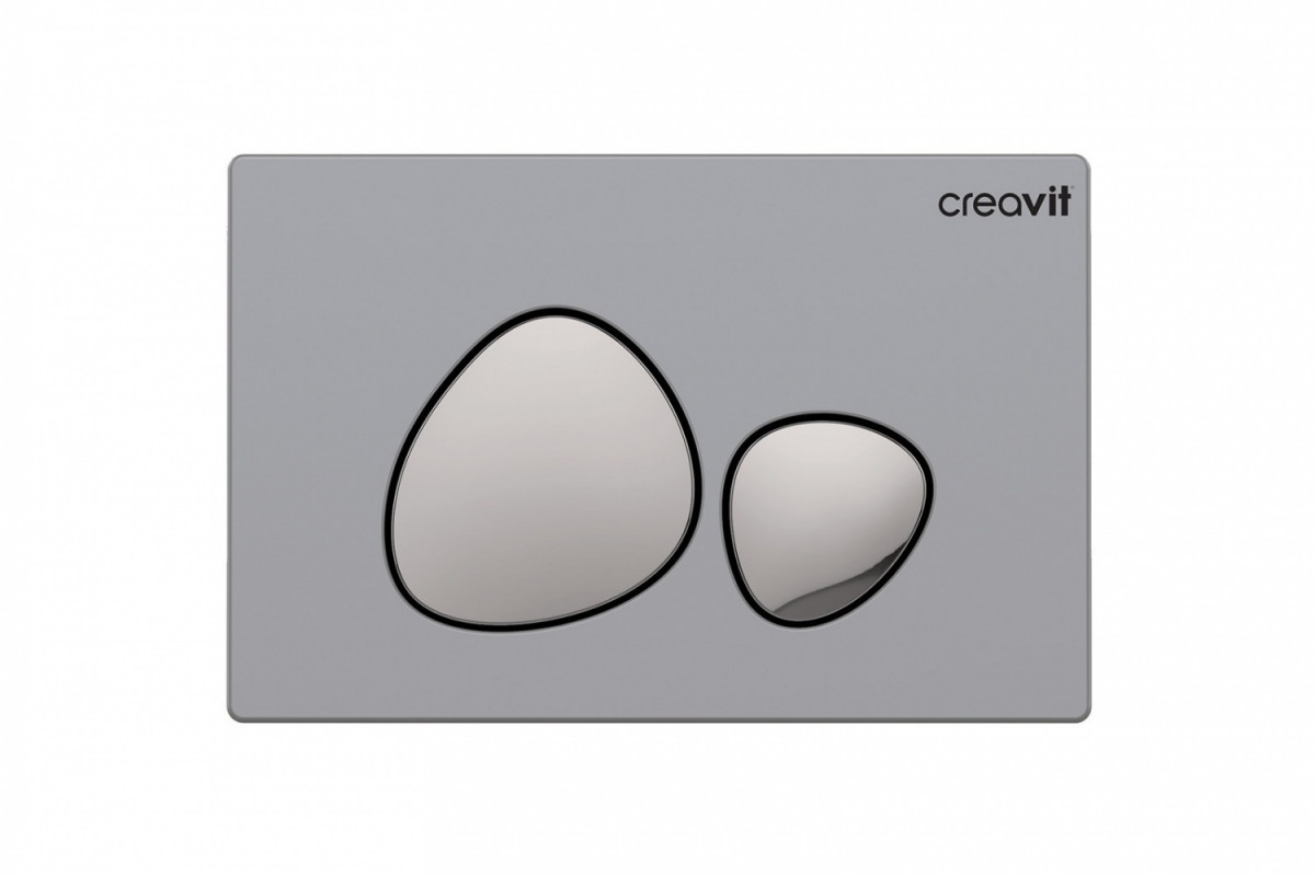 Кнопка смыва Creavit Spa GP7003.00 (хром матовый)