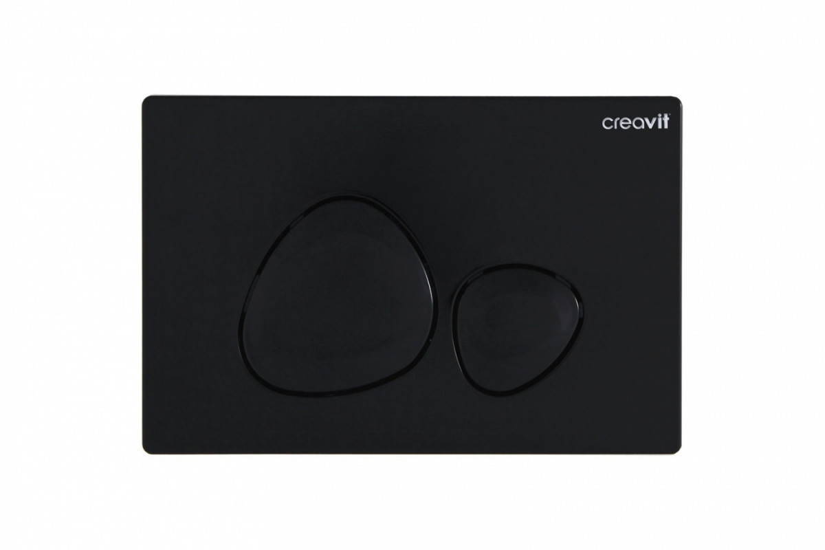 Кнопка смыва Creavit Spa GP7002.02 (чёрный)