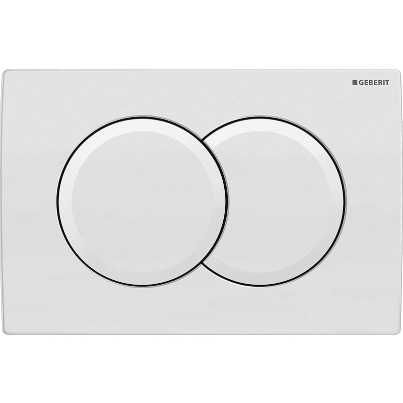 Кнопка смыва Geberit Delta 01 115.107.11.1 (альпийский белый)