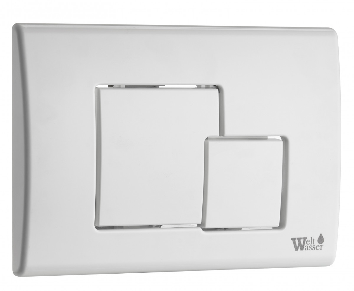 Кнопка смыва WeltWasser WW Marberg 507 SE GL-WT 10000010237 (белый)