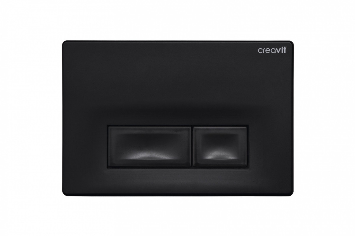Кнопка смыва Creavit Ore GP3002.01 (чёрный матовый)