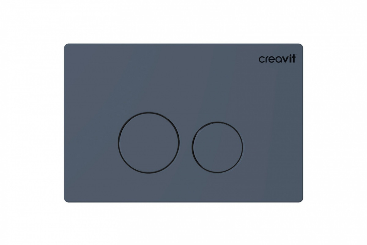 Кнопка смыва Creavit Terra GP9002.05 (базальт матовый)