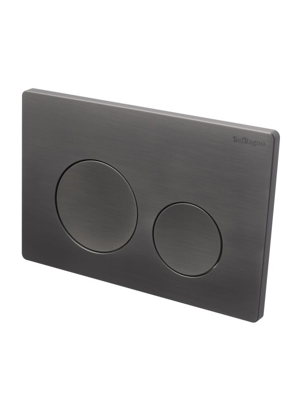 Кнопка смыва BelBagno BB-03C-NERO.M (черный матовый)