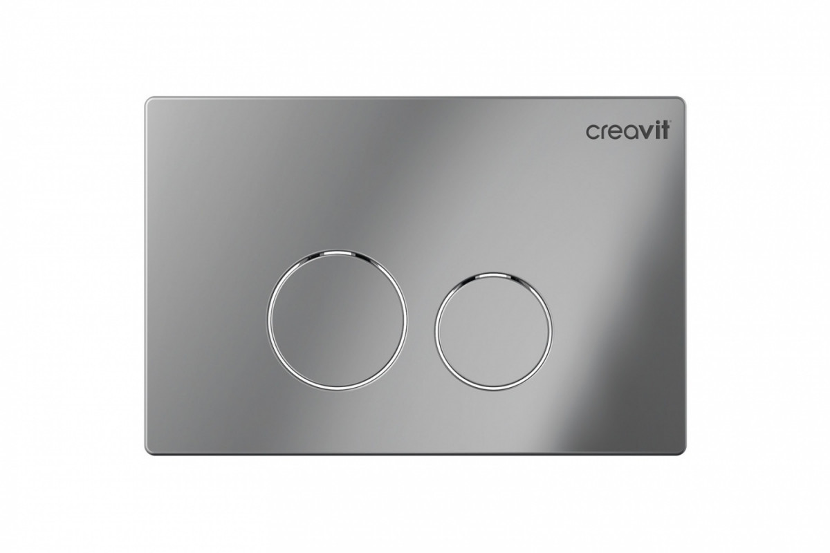 Кнопка смыва Creavit Terra GP9004.00 (хром)