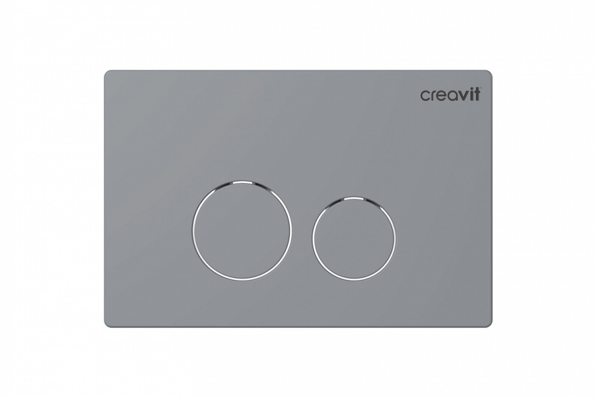 Кнопка смыва Creavit Terra GP9003.00 (хром матовый)