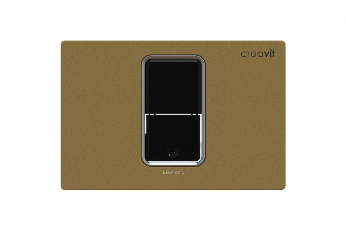 Кнопка смыва Creavit Sensor FP8001.04 (золото) сенсорная
