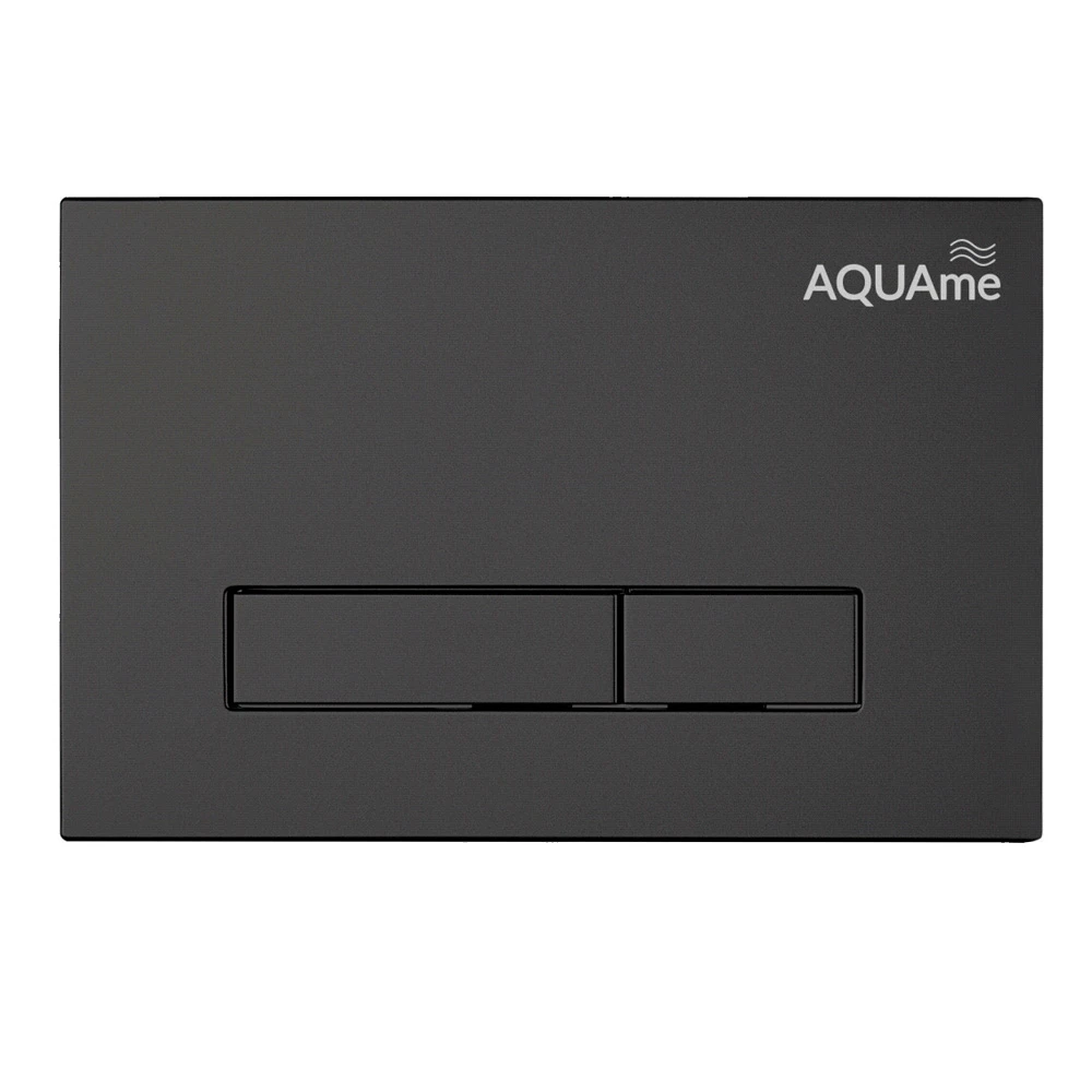 Кнопка смыва AQUAme AQM4103B (чёрный)