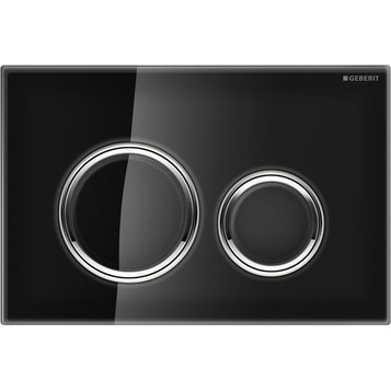 Кнопка смыва Geberit Sigma 21 115.884.SJ.1 (чёрный/хром) 