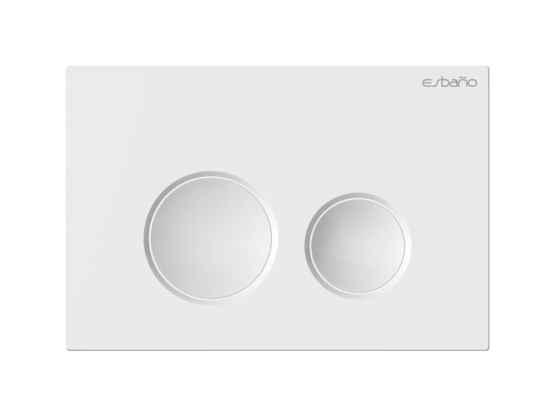 Кнопка смыва Esbano SKS-48GW ESINSKS48GW (белый)