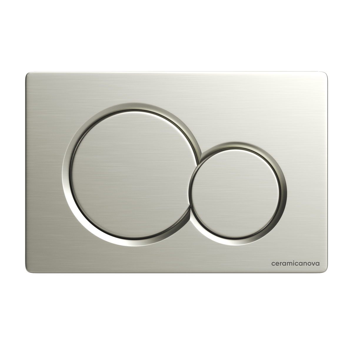 Кнопка смыва Ceramica Nova Balance Sphere CN12-003BN (никель брашированный)