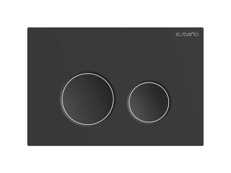 Кнопка смыва Esbano SKS-48MB ESINSKS48MB (черный матовый)