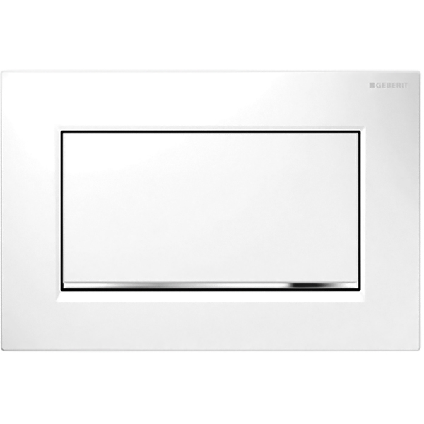Кнопка смыва Geberit Sigma 20 115.893.KJ.1 (белый/хром)