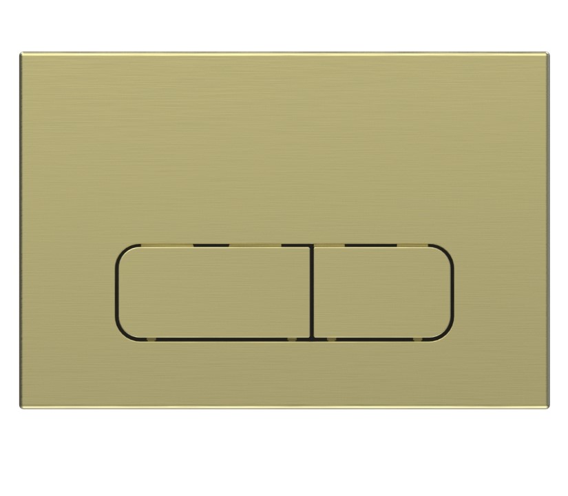 Кнопка смыва Vincea VFP-002BG (брашированное золото)
