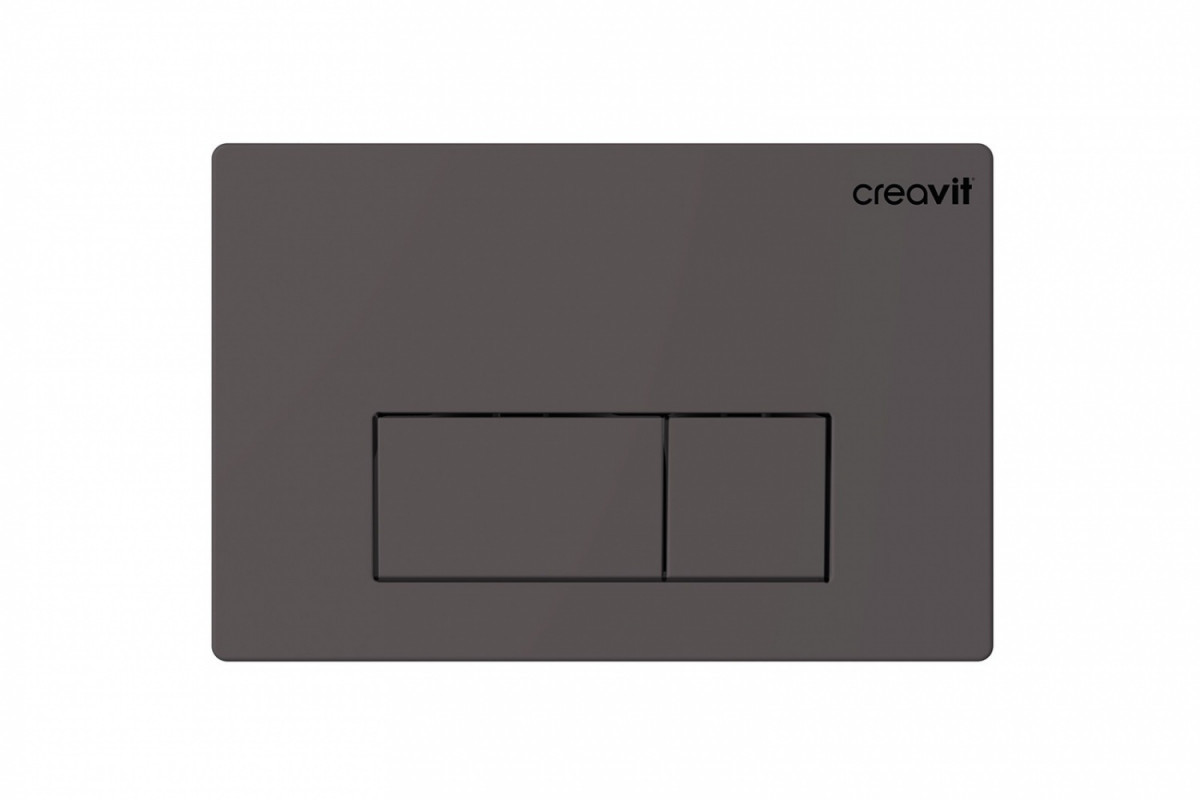 Кнопка смыва Creavit Arc GP8002.04 (антрацит матовый)
