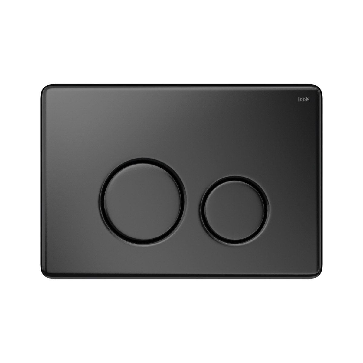 Кнопка смыва IDDIS Unisteel UNS01MBi77 (черный)