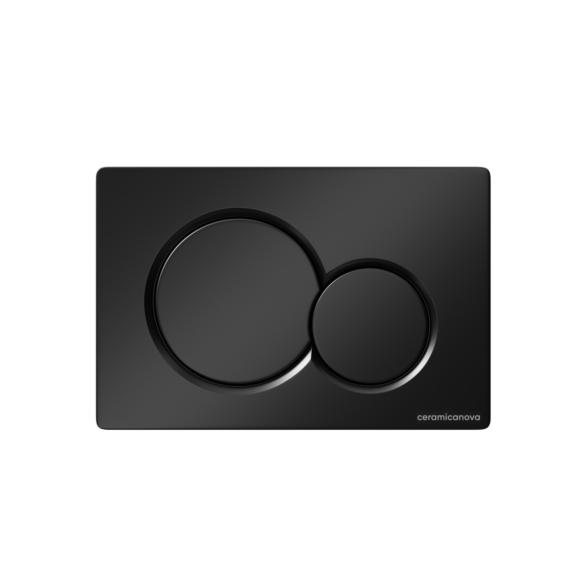 Кнопка смыва Ceramica Nova Balance Sphere CN12-003MB (черный матовый)