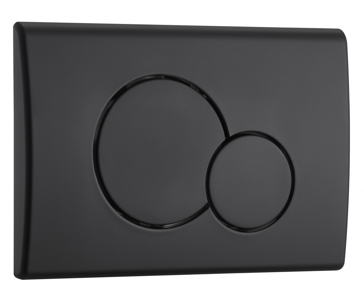 Кнопка смыва WeltWasser WW Marberg 507 RD MT-BL 10000010238 (черный матовый)