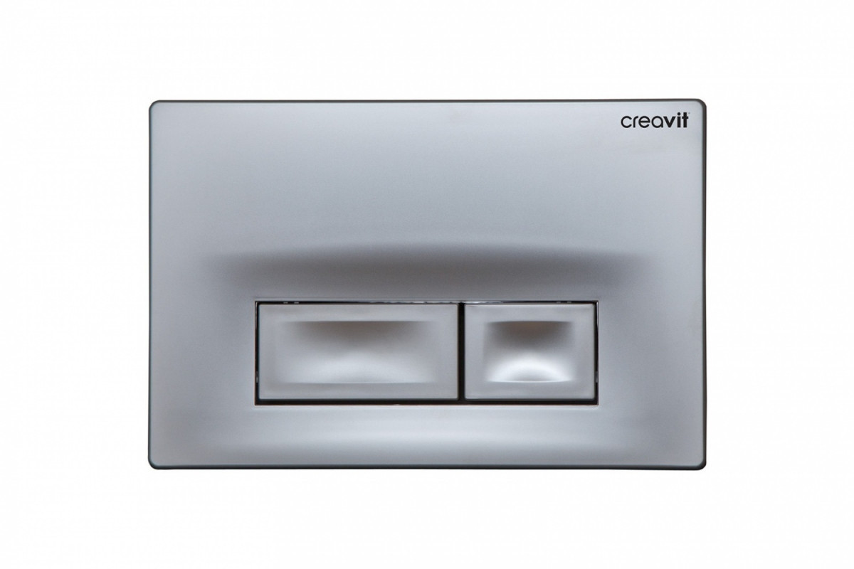 Кнопка смыва Creavit Ore GP3002.00 (серый матовый)