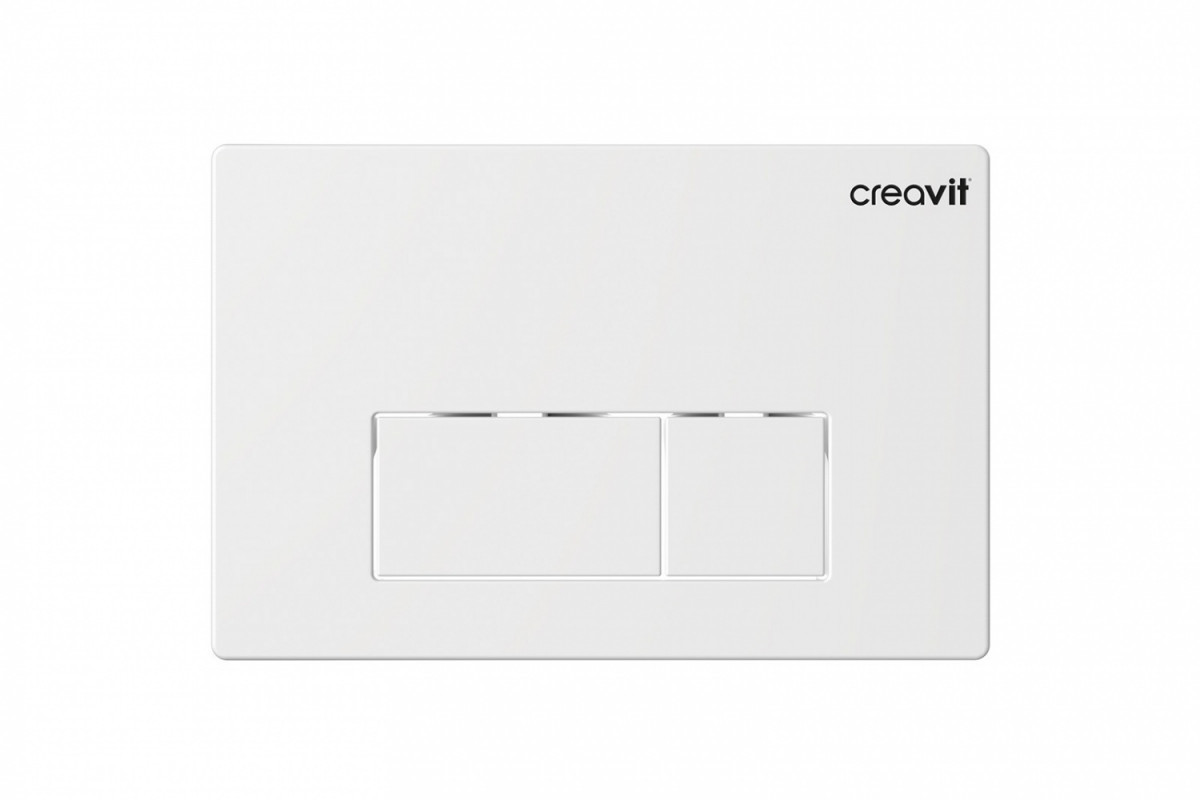 Кнопка смыва Creavit Arc GP8001.00 (белый)