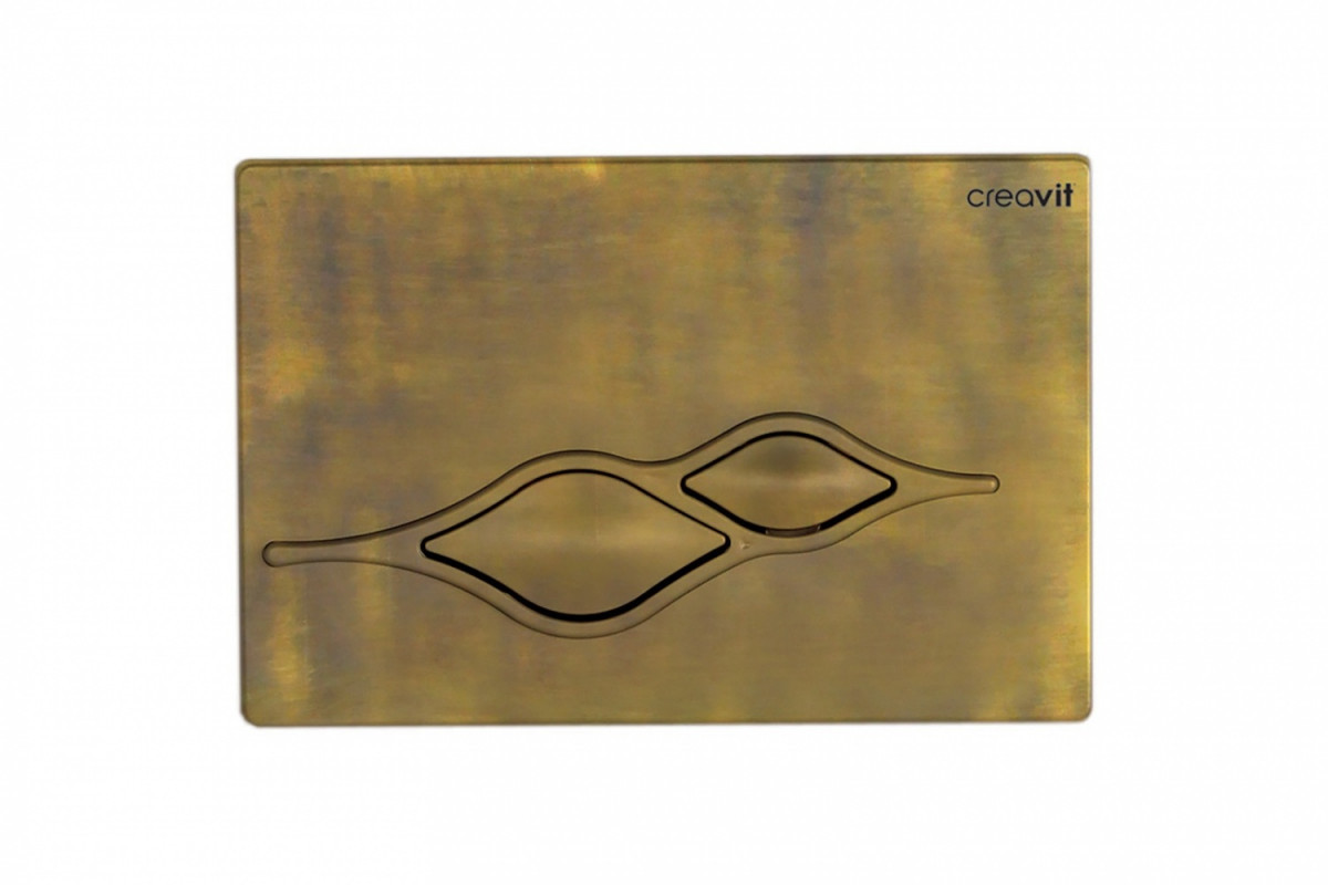 Кнопка смыва Creavit Ufo GP1007.00 (бронза)