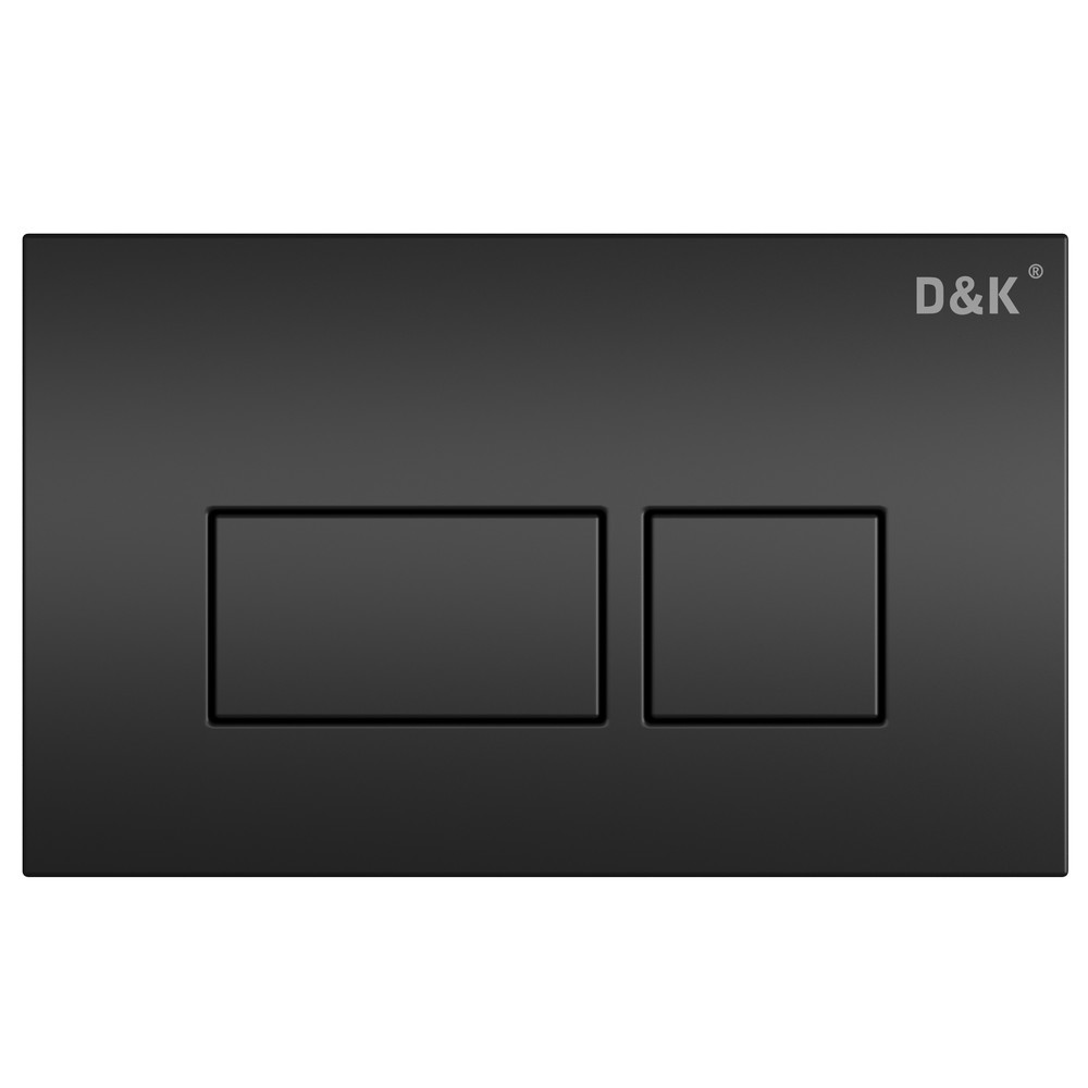 Кнопка смыва D&K Berlin DB1439025 (черный)