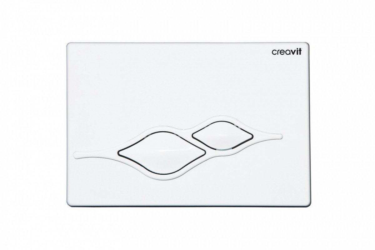 Кнопка смыва Creavit Ufo GP1001.00 (белый)