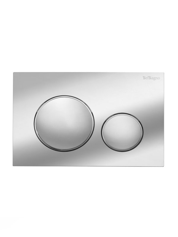 Кнопка смыва BelBagno BB-17C-CRM (хром)