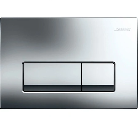 Кнопка смыва Geberit Delta 50 115.119.14.1 (хром)