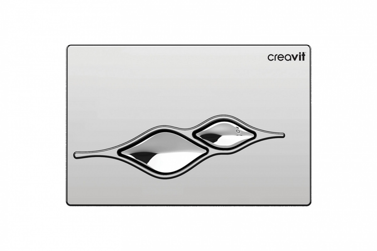 Кнопка смыва Creavit Ufo GP1004.00 (хром)