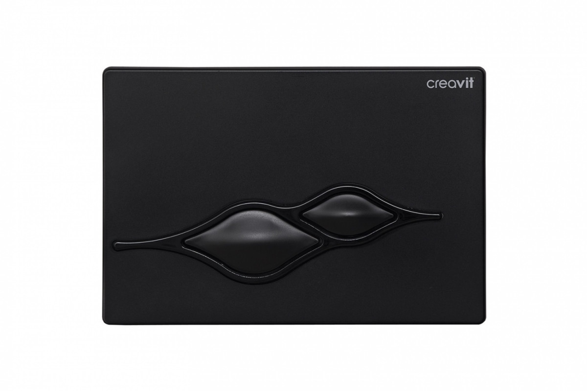Кнопка смыва Creavit Ufo GP1002.02 (чёрный)