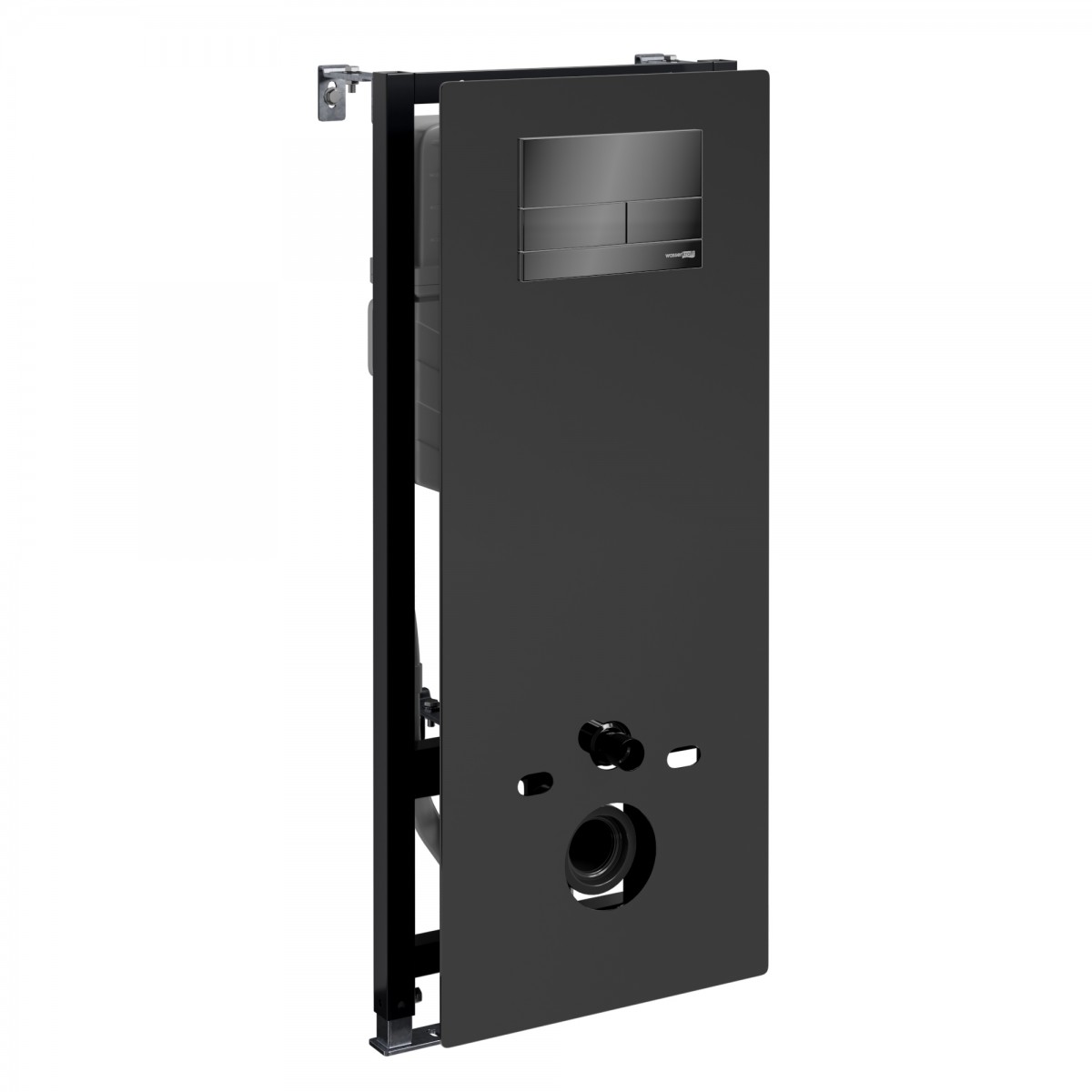 Инсталляция для подвесного унитаза WasserKraft Abens 20TLT.010.ME.BL.PB04 (цвет клавиши чёрный)