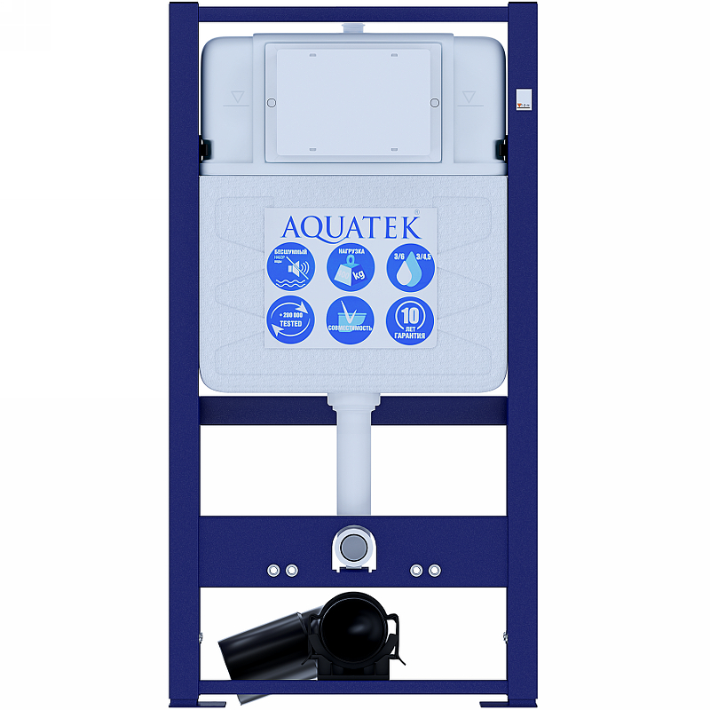 Инсталляция для подвесного унитаза Aquatek Standart 50 INS-0000016