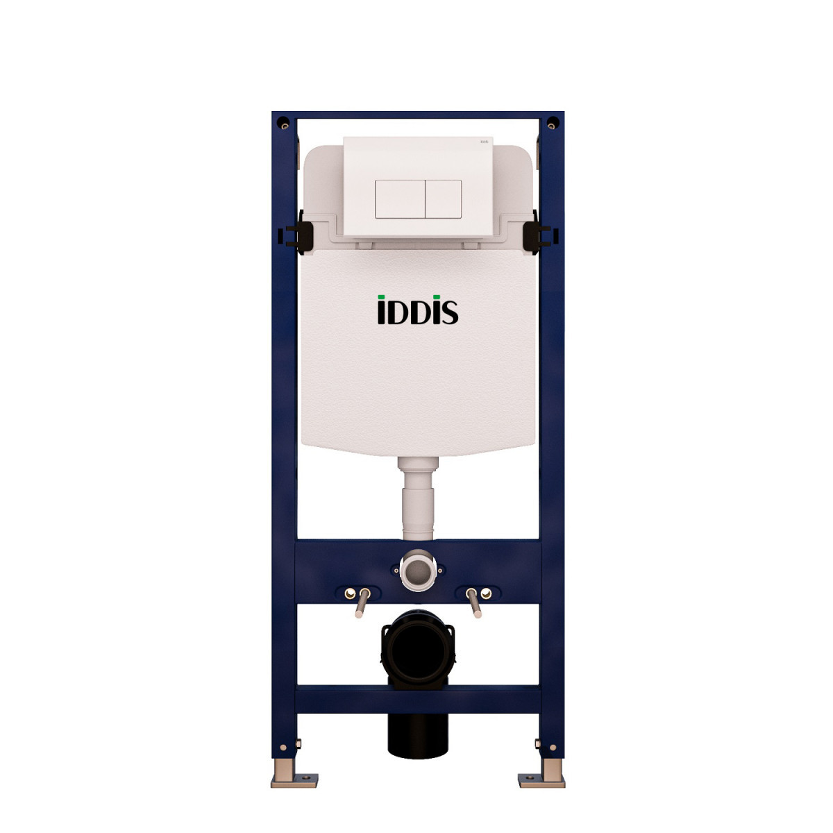 Инсталляция для подвесного унитаза IDDIS Optima Home OPH0000i32K (цвет клавиши белый)