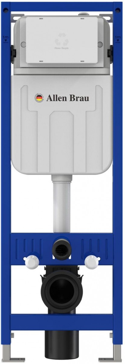 Инсталляция для подвесного унитаза Allen Brau Pneumatic Slim 9.11102.20