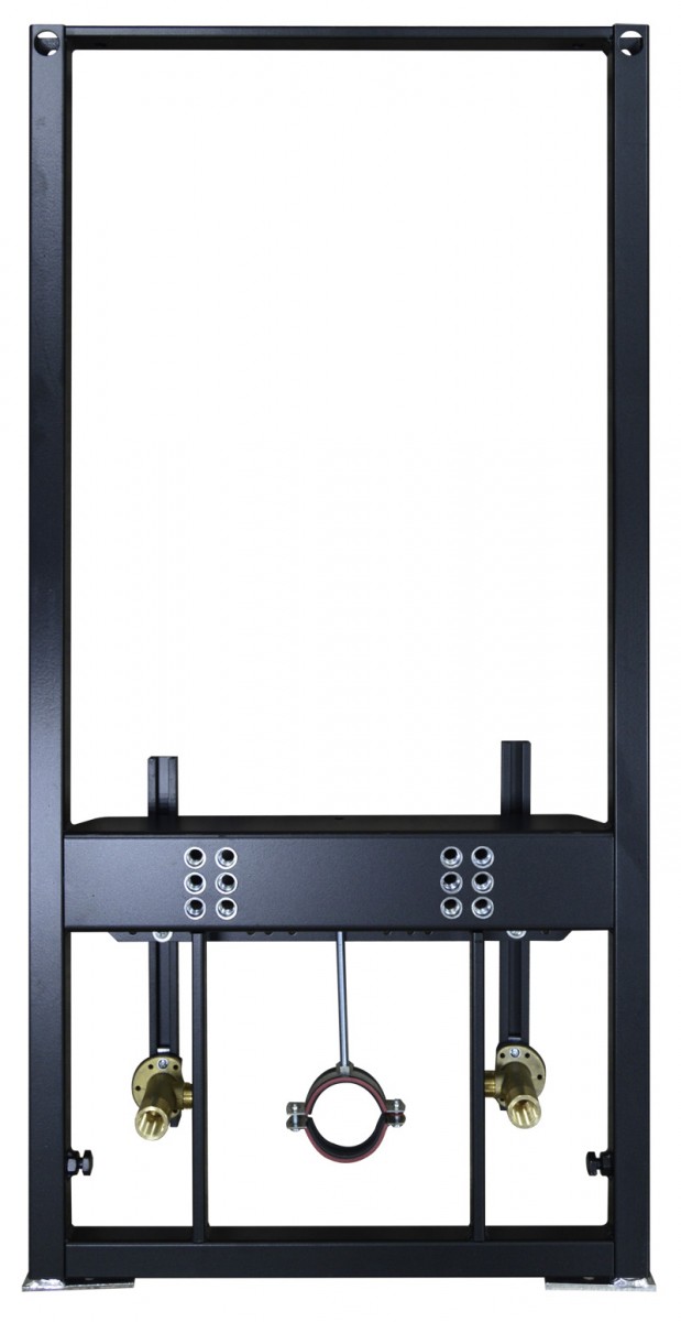 Инсталляция для подвесного биде Azario AZ-8040-1001/F-0053-0025 (чёрный)