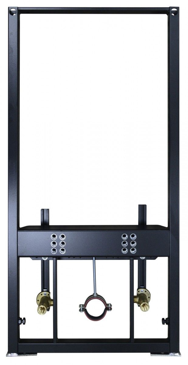 Инсталляция для подвесного биде Azario AZ-8040-1001/F-0053-0025 (чёрный)