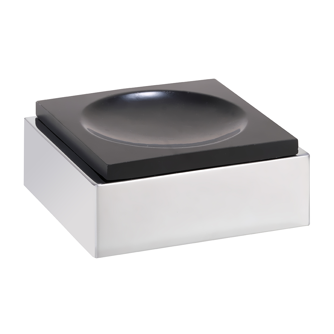 Мыльница Bemeta Gamma 145408312 (черный матовый) настенная