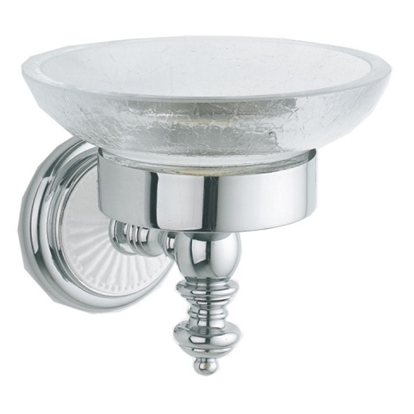 Мыльница Boheme Vogue Bianco 10133 (хром/белый)