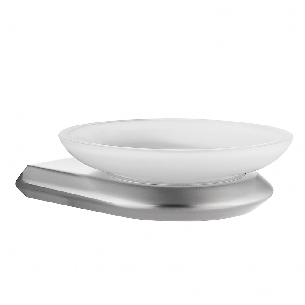 Мыльница Abber Nord AA1558SP (сатин/стекло матовое)